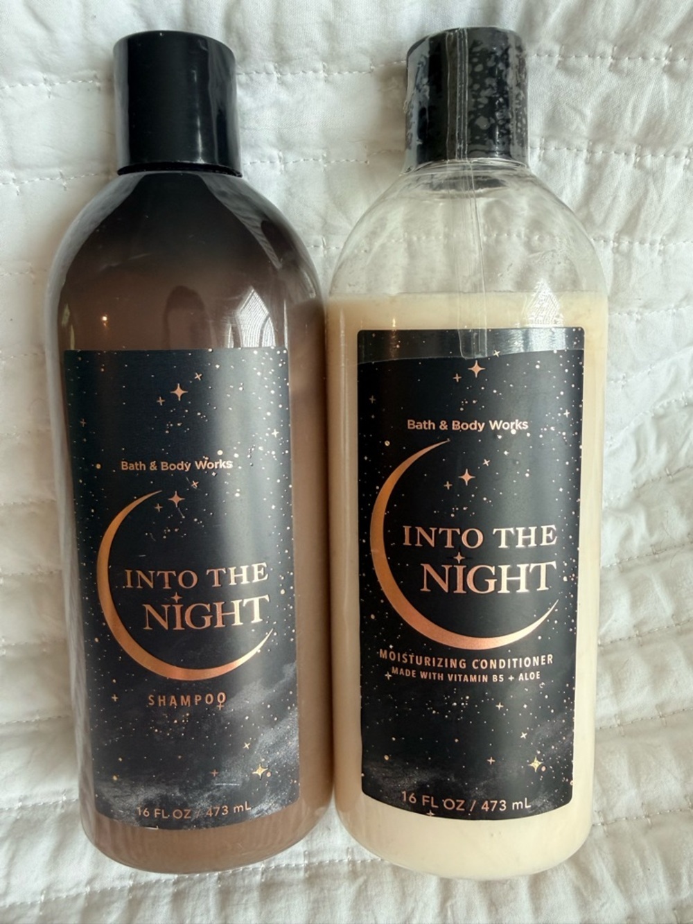 Bath & Body Works Into The Night Shampoo Conditioner Set 16 oz